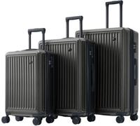 AIORBER Ensemble de valises, ensemble M-L-XL, poches en filet, tige télescopique réglable en hauteur, beaucoup d'espace de rangement,serrure à combinaison douanière TSA,pour voyages, voyages d'affaire