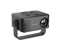 AIORBER Mini projecteur 1080P Full HD avec WiFi & haut-parleurs, projecteur LED portable, miroir d'écran, HDMI USB, home cinéma, noir