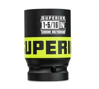 Aiourx Douille à choc 3/4", douille profonde de 1-5/16", douille d'écrou d'essieu SAE, 6 points, CR-MO, automobile, entretien de camion, réparation d'équipement lourd