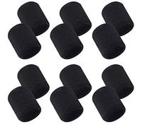 Aipaide Sport Serre Poignets 12Pcs Bandeau de Transpiration Poignet Bracelet Eponge Poignet Tennis pour Le Sport Tennis Basketball Vélo Jogging Football Course à Pied,Noir