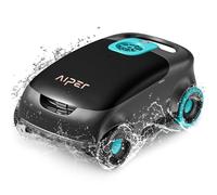 AIPER Scuba E1 Robot Piscine Hors Sol sans Fil, Aspirateur Haute Performance: Filtration 3μm+180μm de Précision, Tri-Moteur Puissance Renforcée, 130 Min Autonomie, Piscines 100㎡