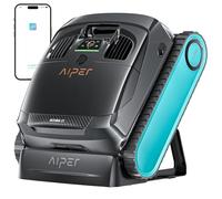 AIPER Scuba X1 Robot Piscine avec App, Aspirateur Piscine avec WavePath 3.0 et Navigation Intelligente, système de Filtration Ultra-Fine, Nettoyage Ligne d’Eau, Idéal pour Les Piscines enterrées