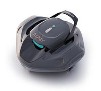 AIPER Seagull 800B Robot de Piscine sans Fil,aspirateur Piscine,Technologie Auto-Parking, autonomie de 90 Min,Forte Aspiration,Affichage LED,idéal pour Les piscines Hors-Sol jusqu'à 80 m²