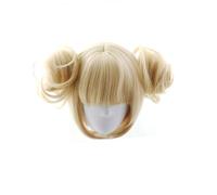 AIPILEI My Hero Academia Himiko Toga - Costume de cosplay - Uniforme scolaire - Robe JK - Ensemble complet pour fête d'Halloween (perruque uniquement, taille unique)