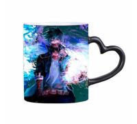 AIPILEI My Hero Academia Tasse magique Anime MHA sensible à la chaleur, tasse à changement de couleur MHA, tasse à café et thé en céramique, cadeau créatif pour Noël et anniversaire (type 2,