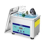 AIPOI Nettoyeur Ultrasons 0.8L, Professionnel Nettoyeur à Ultrasons avec Minuterie de 30 Minutes, 40 KHz Bain à Ultrasons pour bijoux, argent, lunettes, chaîne de montre, dentier, pièces, parties