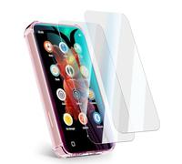 Aippdo Étui et protecteur d'écran en verre trempé pour lecteur MP3 innioasis G1 G3 2 en 1, Housse TPU transparente, Anti-rayures, Absorption des chocs, Dureté 9H, HD clair, Lot de 2