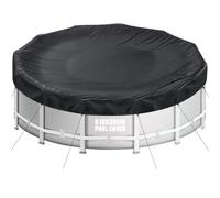 Aipwerer Bâche de Piscine Ronde pour Piscine de 550-610 cm