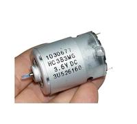 AIQFTGSNS HC383MG RS-380 Balai de charbon DC 3 V 3,6 V haute puissance haute puissance D-Shaft pour perceuse outils jouet AIQFTGSNS