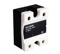 AIQFTGSNS RS1A48D80 80A 220V SSR Solid State Relay, 5V 12V 24V 32V Input Output 42-530V AC, Voltage Control Relay Switch Module