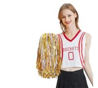 AIQIJOHI Pompons De Cheerleading Pom Poms de Jeu Multicolores for Animaux Compagnie, 30cm, Accessoires Pom-Pom Girl, Boule Joie, fête Danse