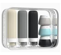 AiQInu 11 Pièces Flacons De Voyage En Silicone, Flacons De Voyage, Contenant Voyage, Bouteilles De Voyage Rechargeables Pour Toutes Sortes De CosméTiques