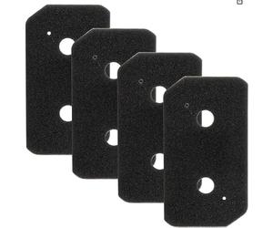 AiQInu 2 Pièces Filtres pour Miele T1 9164761Sèche-linge à Pompe à chaleur, Filtre Seche Linge, Mousse Fine/Grossière 20,7 x 15,7 x 3 cm, Accessoire pour Miele T1 Sèche-linge