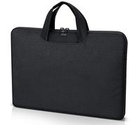 AiQInu Housse Ordinateur, Saccoche Ordi Portable, Sacoche PC Imperméable avec Poche Externe & Poignée Latérale, Housse PC Protection 360° pour MacBook Air/Huawei/Lenovo/HP/Samsung