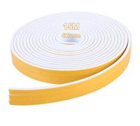 AiQInu Joint Fenetre Isolation, Joint De Porte D'Entrée, 3 Rouleaux 6mm x 3mm x 5m | Ignifuge | Isolation Thermique Et Acoustique