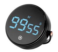 AiQInu Minuteur de Cuisine Numériques, Chronometre Cuisine Grand Écran LED, Timer Cuisine Magnétique, Compte à Rebours, 3 Niveaux de Volume,Facile pour Les Enfants et Les Personnes âgées