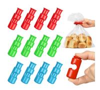 AiQInu Pinces Sachet Alimentaire 6 cm, 12 Pièces