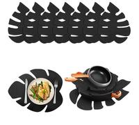 AiQInu Protege Poele 8 Pièce, Protection Casserole et Poêle 35×27cm, Protection Poele Empilable, Protege Casserole Antirayures pour Les Casseroles, Les Bols et Les Poêles