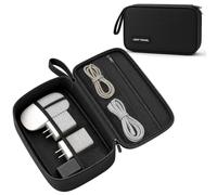 AiQInu Sac Câble Multifonctionnel Sac de Voyage Universel Électronique Cable Management Cubes pour Tablette, Disque Dur Externe, Chargeur, Adaptateurs, Cartes Mémoire, Câbles USB