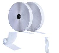 AiQInu Scratch Autocollant Double Face, 5m X20mm Ruban Scratch AdhéSif, Agrippantes AdhéSives Autocollant, AdhéSives Puissant Hook Loop Rubans Pour MéNage,Bricolage Et L'Artisanat