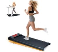 AiQInu Tapis De Marche Inclinable 5%, Tapis De Course Silencieux, Walking Pad 2.5 CV, avec TéLéCommande, éCran LED Et Bluetooth, Adapté à Une Utilisation à Domicile Et Au Bureau, 2-8 Km/H