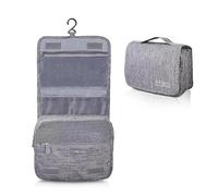 AiQInu Trousse de Toilette à Suspendre, étanche, Organiseur de Voyage pour Homme et Femme, Trousse à cosmétiques Multi-Compartiments avec Crochet pour Maquillage, shampooing et Essentiels