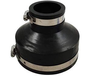 Air Aqua Manchon de Réduction Flexible en Caoutchouc pour Tuyau en PVC, Réducteur de Piscine (110 x 50 mm)