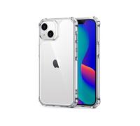 Air Armor Coque Transparente iPhone 14 Plus Coque arrière Rigide Anti-Chocs - Transparent