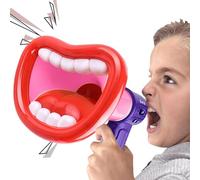 Air Borns for Security, Language Verre Toys pour , mégaphone portable en corde, jouets de microphone à main, très difficiles et difficiles pour les garçons, filles, garçons, tout-petits