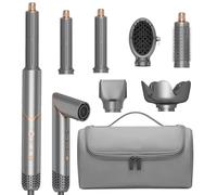 Air Brush 6 en 1, Hair Styler 110000 TR/MIM, Air Styler 6 en 1 avec Seche Cheveux, Boucleur Automatique, Diffuseur, Brosse Soufflante Brushing, Seche Cheveux 6 en 1 avec Sac de Rangement pour Voyage