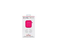 Air Case - Etui pour écouteurs - silicone - Fuchsia - pour Apple AirPods (1ère génération, 2e génération)