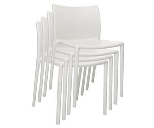 Air Chair - Kit de 4 chaises for indoor and outdoor use