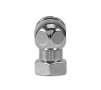 Air Chuck Elite Co2 Gonfleur Valve de Gonflage Boule de Mandrin d'air, Gonfleur de Pneu de Mandrin d'air, Valve de Gonflage de Pneu de Voiture de Véhicule Haute Résistance pour