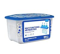 Air Cleaner - Air Purifier, Dust Removal Box | Carbon & HEPA Filters Pollen Allergies Dust Odors, Cleaner Smart Sensor, Sleep Auto Mode | Room Frenshener, And