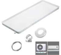 Air Coditioer Drip Pa Portable AC Drai Pa avec Drai, Plateau D’égouttage en Plastique Codesate Drai Pa, 1-2p Widow Air Coditioer Drai Kit pour Systèmes De Pompe à Chaleur A, 5m Hose