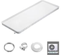 Air Coditioer Drip Pa Portable AC Drai Pa avec Drai, Plateau D’égouttage en Plastique Codesate Drai Pa, 1-2p Widow Air Coditioer Drai Kit pour Systèmes De Pompe à Chaleur A, 2m Hose
