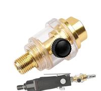 Air Compressor Oiler | Mini Air Compression 1/4 Inch Pneumatic Lubricator | Pneumatic Parts For Angle Grinders, Sanders