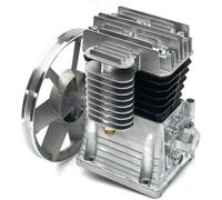 Air Compressor Pump Head,3HP Piston Cylinder Air Compressor Pump Motor Head Air Tool 250L/min W/Silencer