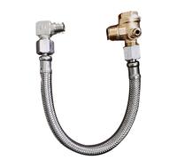 Air Compressor Replacement Tube, Airtight Check Valve Hose With Sealed Backflow Preventer For Basement, RV, Marine, Industrial, Winter, Yard, Truck, Well Use,/15.75x1.57x0.79 In