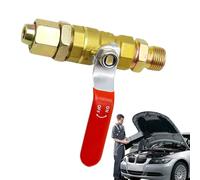 Air Compressor Shut Off Valve - Brake Brass Air Plug Fitting - Powerful Integrated Hydraulic Parts For Most Car Models Vehicles, Trucks