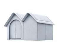 Air Conditioned Dog House - Oxford Cloth Cold Shelter, Refrigerated Pet Cabin, Climate Controlled Canine Sanctuary | Cooled Animal Hutch for Small Medium Breed Puppy Cat Outside Garden Courtyard
