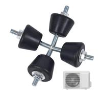 Air Conditioner Anti-Vibration Mounting Brackets, Shock Absorber Vibration Dampers For AC Compressors, Noise Reduction Mounts For Home, Dormitory, Hotel & Apartment