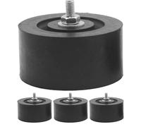 Air Conditioner Anti Vibration Pads, Stabilizing with Noise Feature, Durable HVAC Isolator Set, Sound Guard with Non-Slip Design, Maintenance for Landlords and Installers