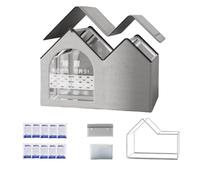 Air Conditioner Cat House,Dog House with AC,Pet Cooling Houses,Pet Cooling Houses,Foldable, with Air Conditioning 10 Ice Packs,for Small,Medium,and Large Dogs and Cats