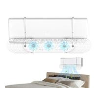 Air Conditioner Deflector Adjustable Wind Shield For Wall AC Unit