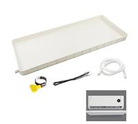 Air Conditioner Drip Pan, Air Conditioner Internal and External Unit Water Tray PP Plastic Drip Tray, Perfect for Split Air Conditioner Heat Pump Systems (Color : 91.5x45cm/36x18in, Size : 2