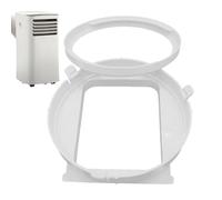 Air Conditioner Exhaust Hose Adapter - ABS 5.9 Pouce | AC Vent Connector, Multi Functional Tube Fitting | Replacement Adapter For Dormitory Hotel Apartment Air Conditioner Vent Installation Easy Use