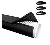 Air Conditioner Exhaust Hose Wrap - Neoprene 150x53cm | AC Duct Insulation Sleeve Jacket | Heat Shield Protective Cover | For Home Office Apartment Restaurant School Shop Machine
