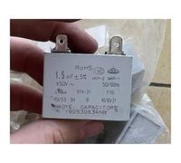 Air conditioner external fan capacitor CBB61 1.5UF 2.5UF 3.0UF 5UF 6UF air conditioner plug-in capacitor EKFBQBGW(1.5UF)