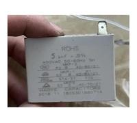 Air conditioner external fan capacitor CBB61 1.5UF 2.5UF 3.0UF 5UF 6UF air conditioner plug-in capacitor EKFBQBGW(5UF)